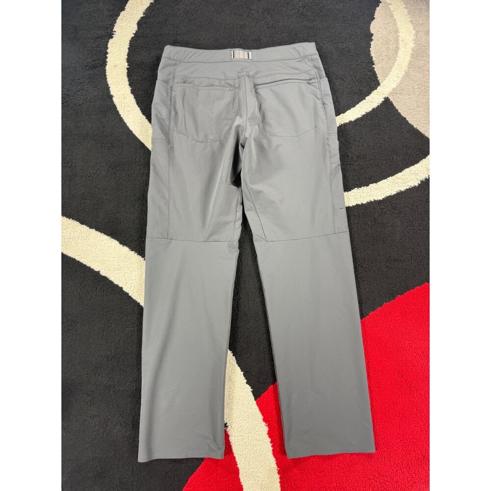 Rei Co-Op Pants Mens 36x32 Gray Activator Softshell Hiking Stretch Semi Fitted View 6